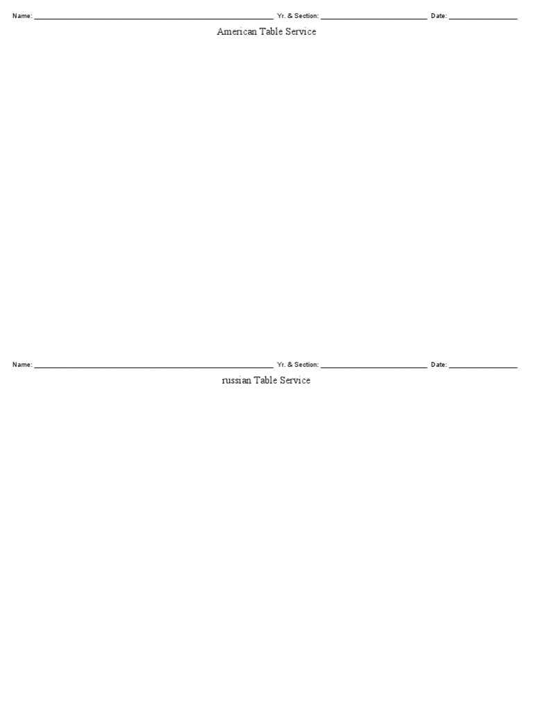 American Table Service PDF