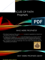 Articles of Faith Prophets