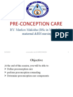 Pre Conception Care