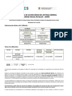 Consulta de información básica y datos de afiliación Sistema de Seguridad Social en Salud