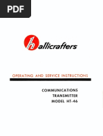 094-904161C Hallicrafters HT 46 Operating and Service Instructions Jul1967