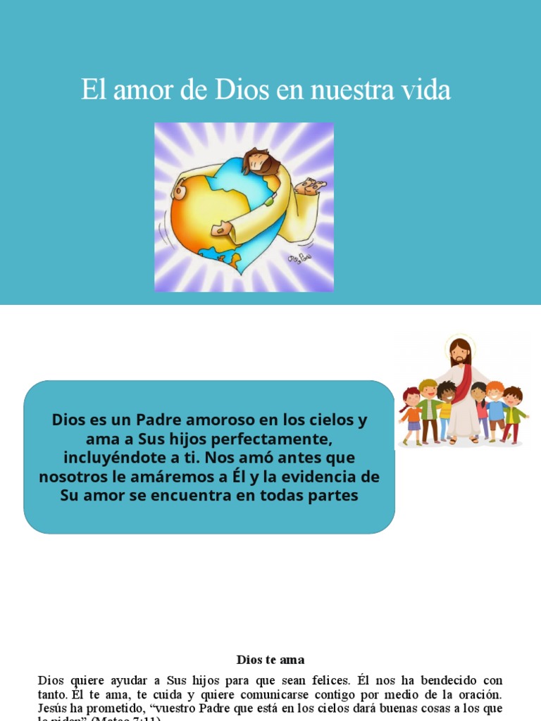 El Amor de Dios en Nuestra Vida | PDF