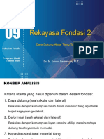 Pertemuan 9 - Kapasitas Aksial Tiang