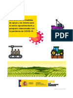 Guía Práctica de Medidas de Apoyo y de Interés para El Sector Agroalimentario y Pesquero Relacionadas Con La Pandemia de COVID-19