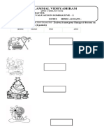 SA - 2 Work Sheet