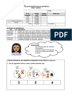 Evaluación Sumativa Matematica 1° Basico