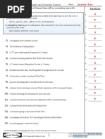 Identifying Primary and Secondary Sources: Ans Wers