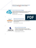 Empresas Telecom