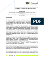 Dimensions of Liveability: A Tool For Sustainable Cities: Papers