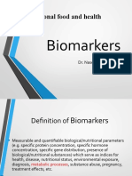Functional Food and Health: Biomarkers