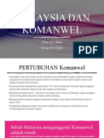 Malaysia Dan Komanwel