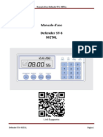 Defender ST-6 Metal: Manuale D'uso