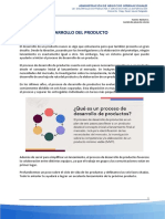 Proceso de Desarrollo Del Producto Etapas