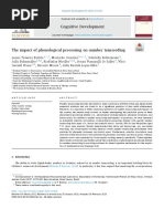 Batista-2023 - Phonological Processing - Transcoding