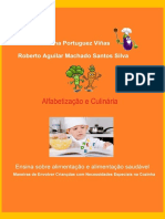 Livro Alfabetização e Culinária