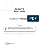 SG Togaf9 Foundation-Tyqs