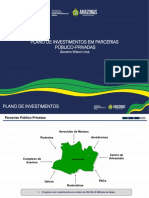 Plano de Investimentos em Parcerias Público-Privadas: Governo Wilson Lima