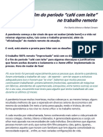 O Fim Do Período Café Com Leite No Trabalho Remoto - Vertigo 16