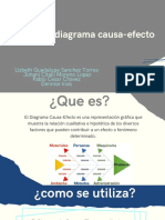 Diagramas Causa Efectos