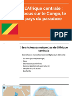 L'Afrique Centrale: Focus Sur Le Congo, Le Pays Du Paradoxe