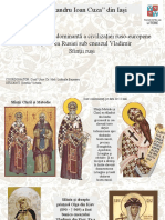 Ortodoxia-Forma Dominantă A Civilizației Ruso-Europene Creștinarea Rusiei Sub Cneazul Vladimir Sfinții Ruși