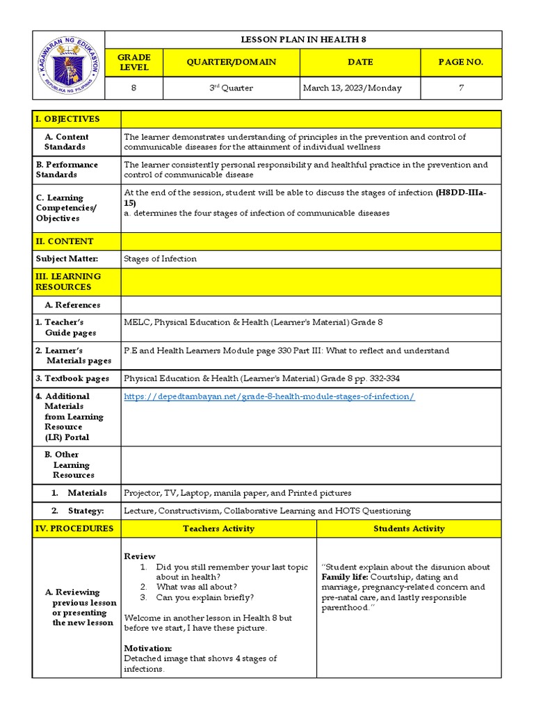March 13 Stages of Infection | Download Free PDF | Infection | Pathogen