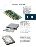 5 Components of System Unit