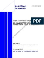 Malaysian Standard: Halalan-Toyyiban Assurance Pipeline