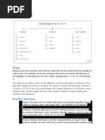 Basic Data Types