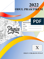 Cover Modul Praktikum Fisika X 2022