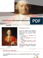 Uma Teoria Explicativa Do Conhecimento: David Hume