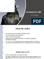 An Inspector Calls: by J.B. Priestley