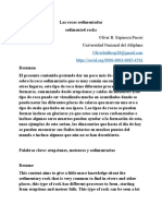 Rocas sedimentadas: Formación y tipos