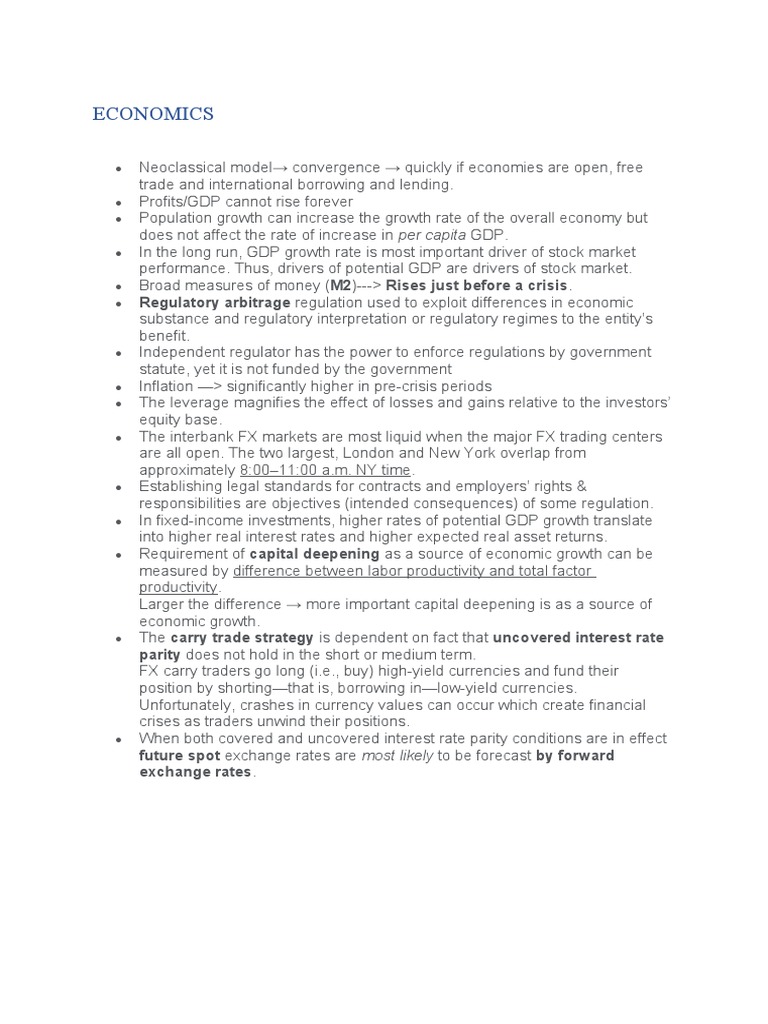 Economics Regulatory Arbitrage Regulation Used To Exploit Differences