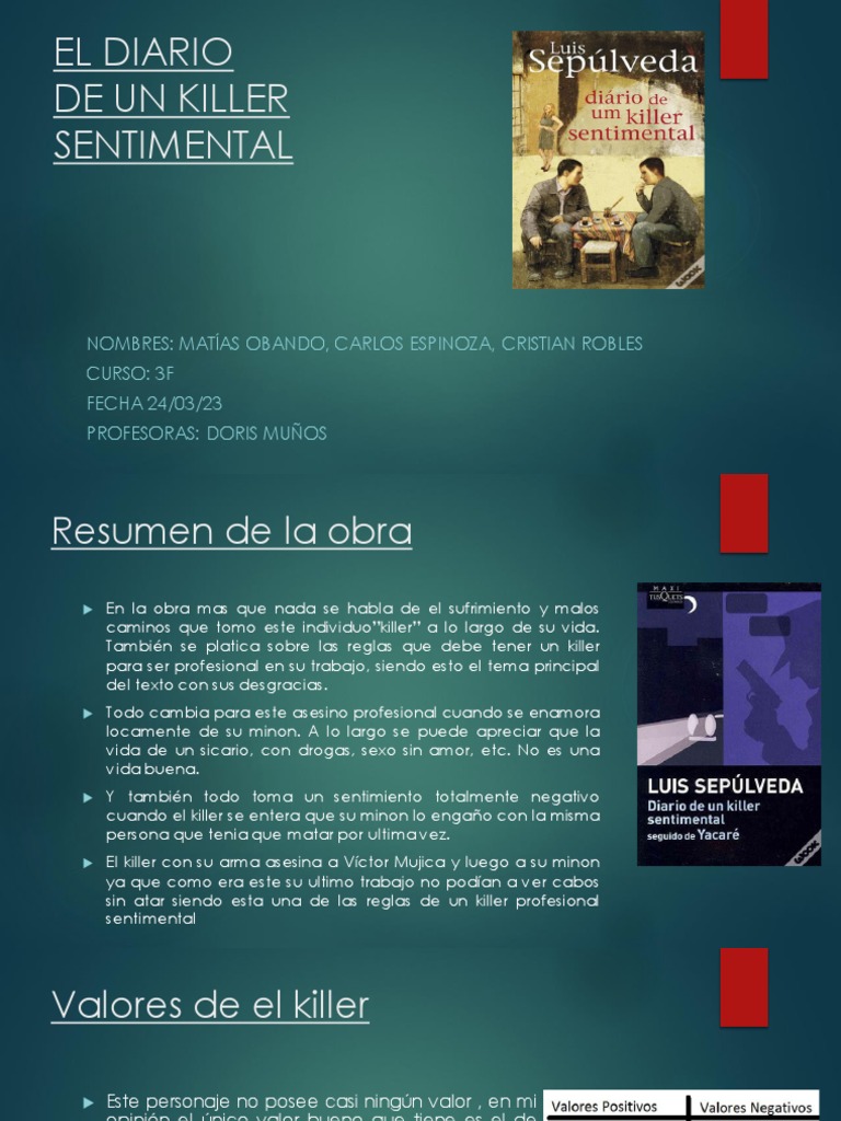 El Diario de Un Killer PDF