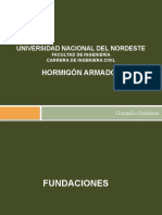 HORMIGON ARMADO I - Fundaciones Con Metodologia de Calculo y Ejemplo