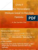 Sosyal Ve Psikolojik Faktörler