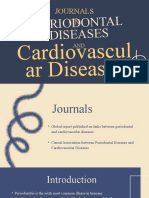 Periodontal and Cardiovascular Diseases Journal Link