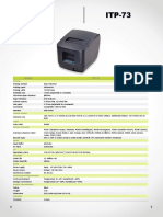 Model ITP-73: Printing