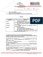 3º Teste Formativo