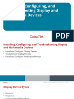 Installing, Configuring, and Troubleshooting Display and Multimedia Devices