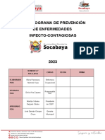 Sub Programa de Prevención de Enfermedades Infecto-Contagiosas - MDS