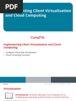 Implementing Client Virtualization and Cloud Computing