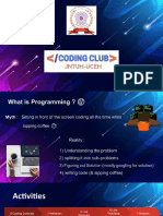 College Coding Club Activities and Resources