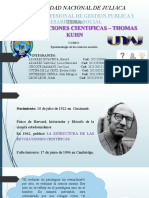 Universidad Nacional de Juliaca: Las Revoluciones Científicas - Thomas Kuhn