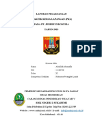 Laporan Pelaksanaan Praktik Kerja Lapangan (PKL) Pada Pt. Jerbee Indonesia TAHUN 2023