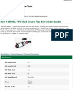 38502A-PIPE-MAXElectricPipeBeltGrinderSander P-299