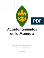 Acantonamientos en La Manada