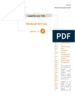 Trabajo Social: Martes de Tips