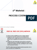 6-th Material - Process Costing II